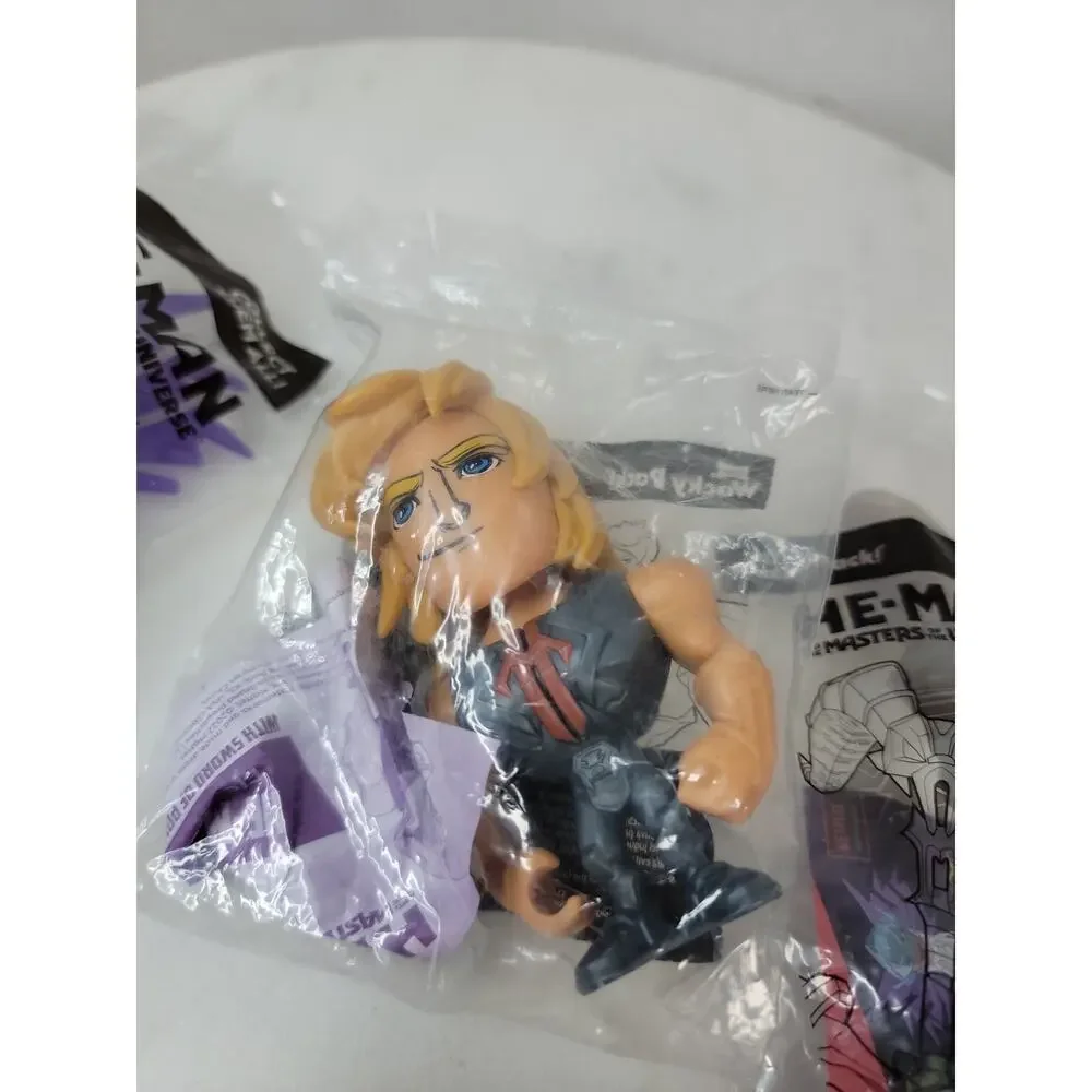 Sonic Wacky Pack He-Man Masters of the Universe Lot of 4 Toys New Sealed 2022